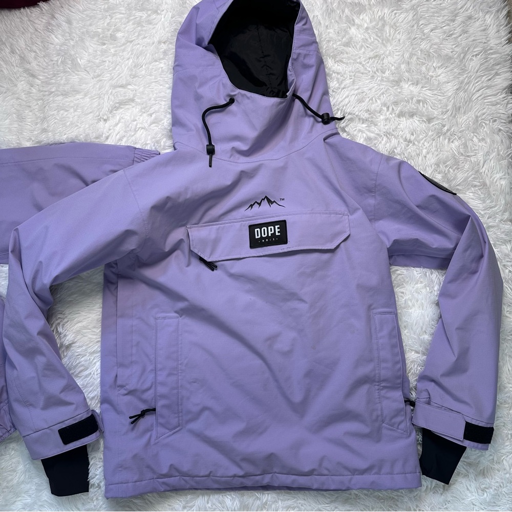 Dope Snow Blizzard W Snowboard Jacket Women Faded Violet purple ski set - Picture 2 of 15